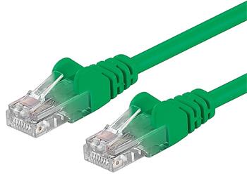 PremiumCord síťový kabel UTP RJ45 level 5e 0.5m šedá
