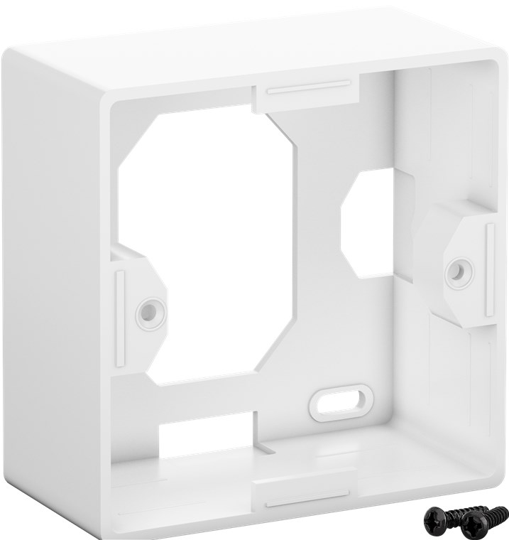 Síťová zásuvka CAT 6A Class EA 2× RJ45 – na/pod omítku